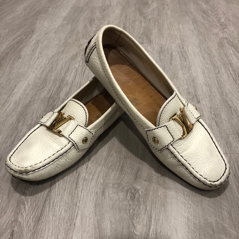 Louis Vuitton Leather Loafers